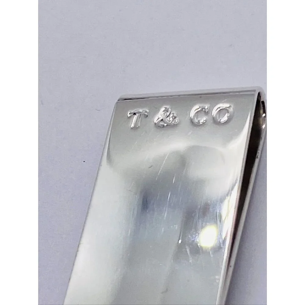 Tiffany & Co 1837 Money Clip Sterling Silver 925